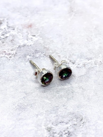 Mystic Topaz 'Indira' earrings