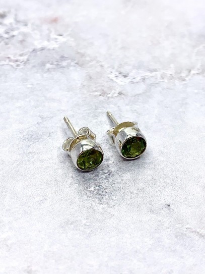 Pendientes 'Indira' de Olivina