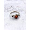 Amber 'Jungle' ring