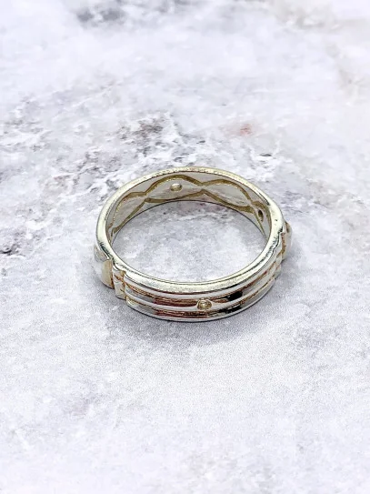 Anillo 'Atlante' de plata