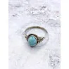 Anell 'Punta Cana' de Larimar