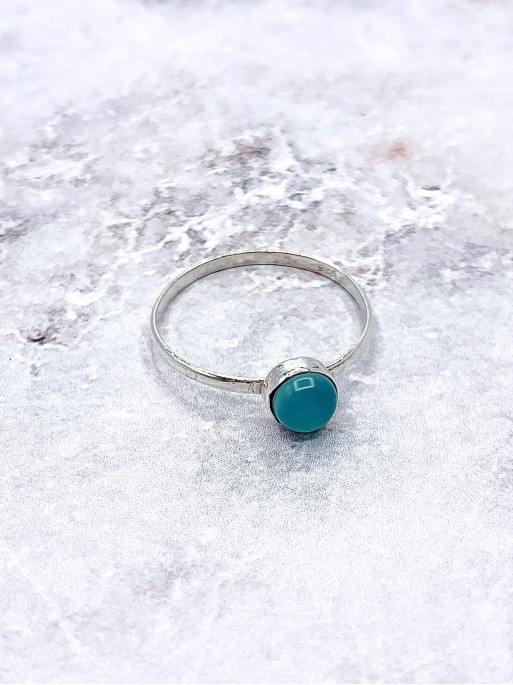 Chalcedony 'Indira' ring