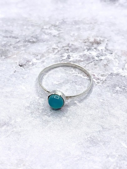 Chalcedony 'Indira' ring