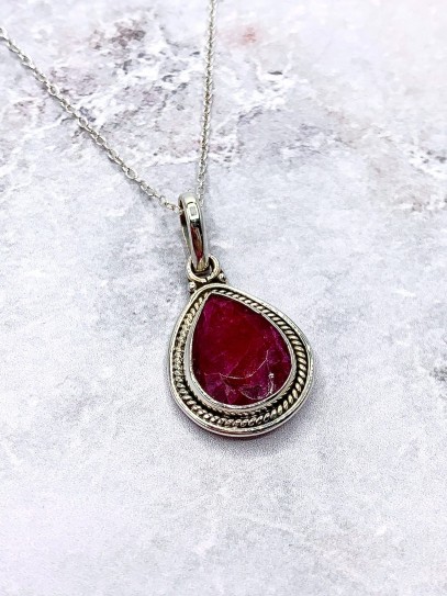 Ruby 'Amazon' necklace