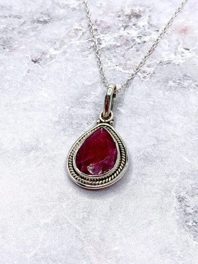 Ruby 'Amazon' necklace
