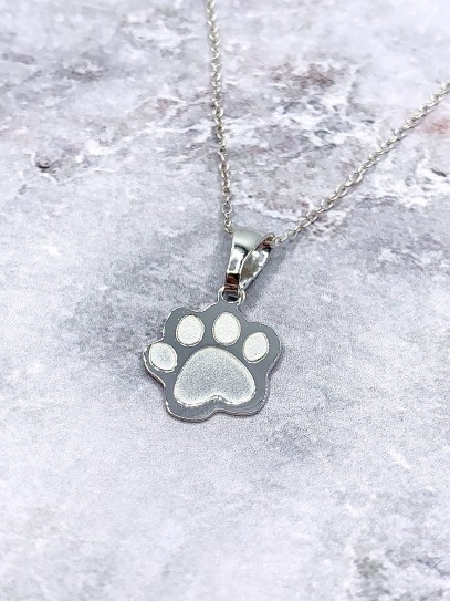 Collaret 'Puppy' de plata