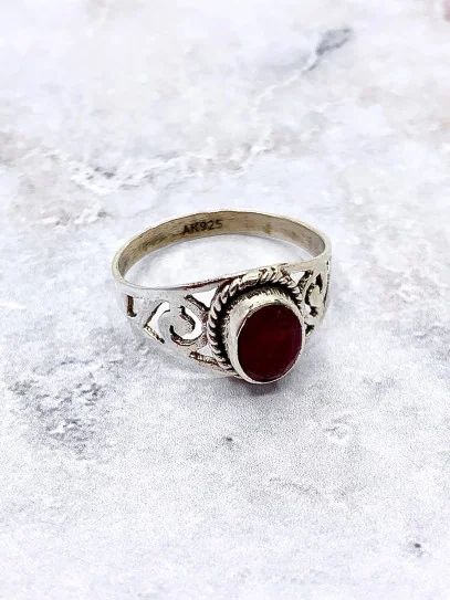 Ruby 'Ethnic' ring