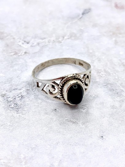 Anillo 'Ethnic' de Ónix