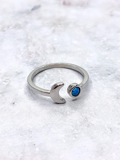 Anillo 'Aditi' de Ópalo