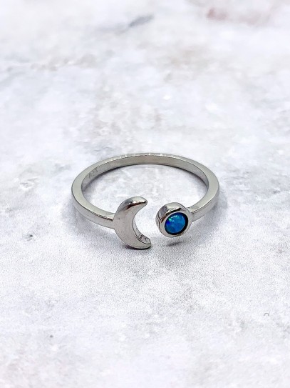 Anillo 'Aditi' de Ópalo