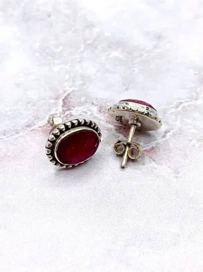 Ruby 'Naisha' earrings