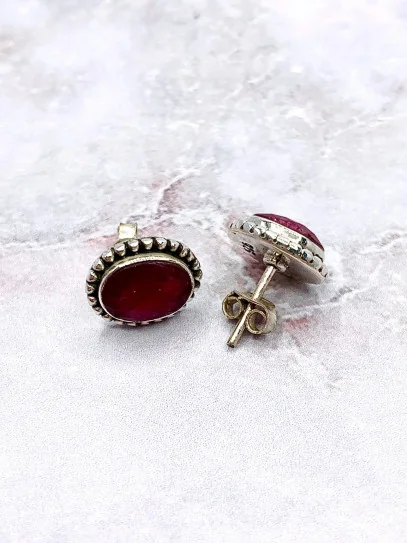 Ruby 'Naisha' earrings