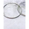 'Basic' earrings (30mm x Sterling Silver)