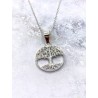 Silver 'Dalia' necklace