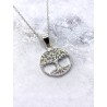 Silver 'Dalia' necklace
