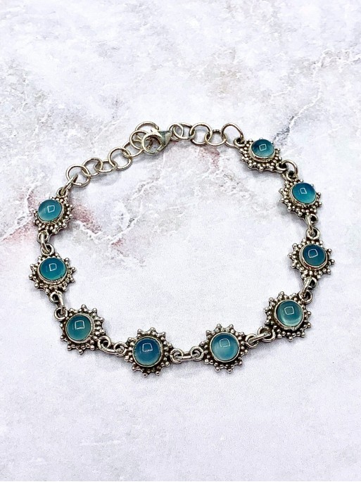 Pulsera 'Sun' de Calcedonia | Curativa