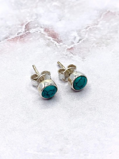 Turquoise 'Indira' earrings
