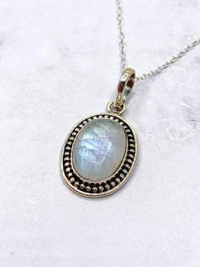 Collar 'Carolina' de Piedra Luna