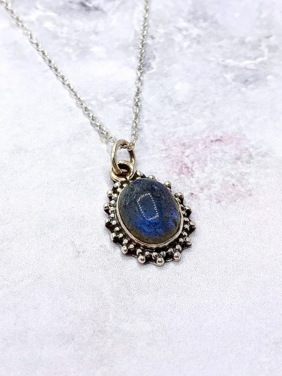 Collar 'Kinari' de Labradorita