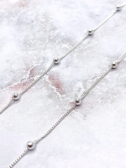 Cadena 'Anya' de boles (45 cm)