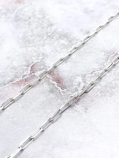 Silver 'Demeter' chain (40 cm)