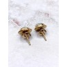 24k gold and Moonstone 'Naisha' earrings