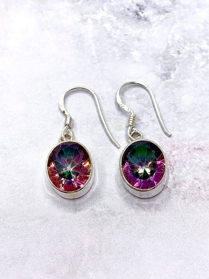Mystic Topaz 'Aruni' earrings