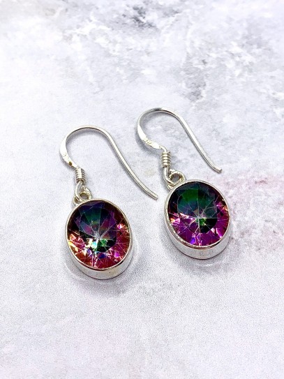 Mystic Topaz 'Aruni' earrings
