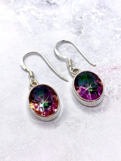 Mystic Topaz 'Aruni' earrings
