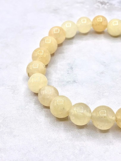 Citrine 'Asha' bracelet 8mm | Money and prosperity