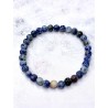 Sodalite 'Asha' bracelet 6mm | Intelligence and studies