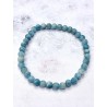 Pulsera 'Asha' de Aguamarina 6mm | Armoniza, energía positiva