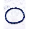 Fine Lapis Lazuli 'Asha' bracelet 6mm | Spirituality and calm