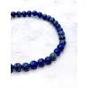 Fine Lapis Lazuli 'Asha' bracelet 6mm | Spirituality and calm