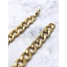 Gold chain (1.2 cm x 316L Stainless Steel)