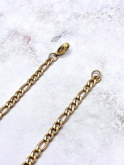 Gold chain (40mm x 316L Stainless Steel)