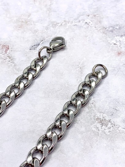 Cadena barbada (60 mm x Acer Inoxidable 316L)