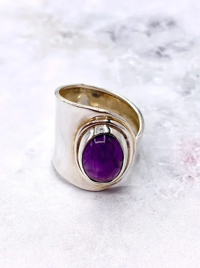 Anillo 'Tailandia' de Amatista