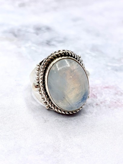 Anillo 'Chiara' de Piedra luna