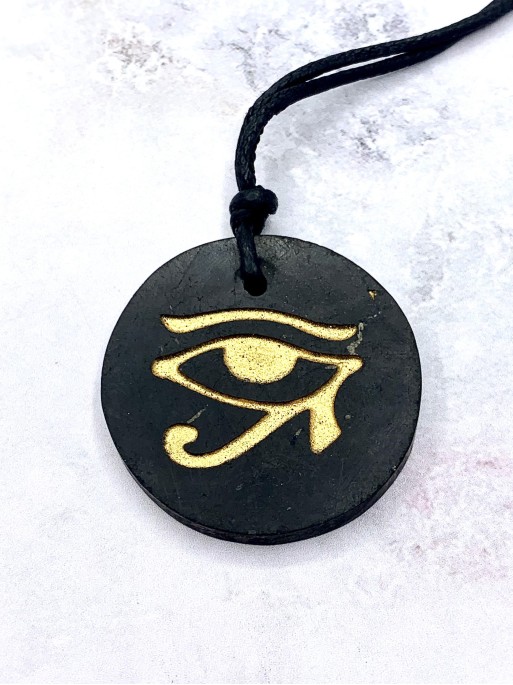 Collaret 'Nakia' de Shungit natural