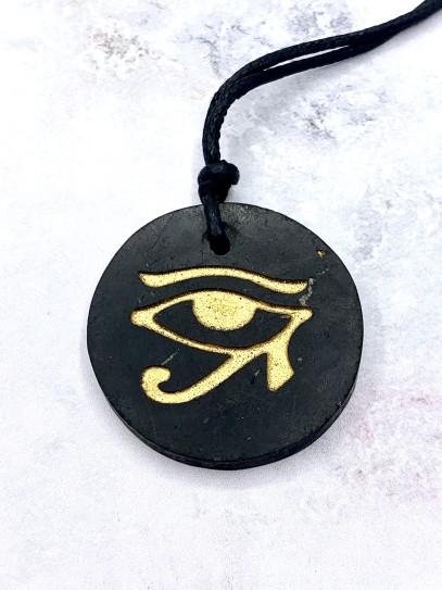 Collaret 'Nakia' de Shungit natural