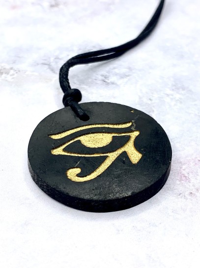 Collaret 'Nakia' de Shungit natural