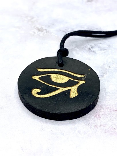 Collaret 'Nakia' de Shungit natural