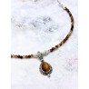 Collar 'Kavita' de Ojo de Tigre