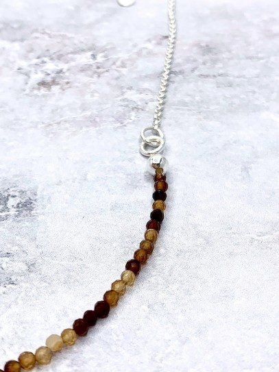 Collar 'Kavita' de Ojo de Tigre