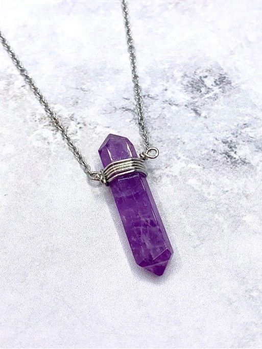 Collar 'Karma' de Amatista