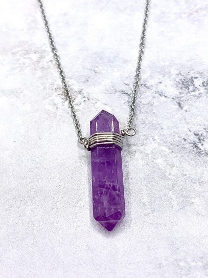 Collar 'Karma' de Amatista