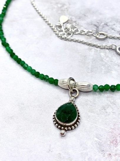 Collar 'Shanta' de Esmeralda