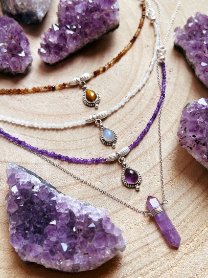 Collar 'Karma' de Amatista