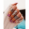 'Xanat' midi ring
